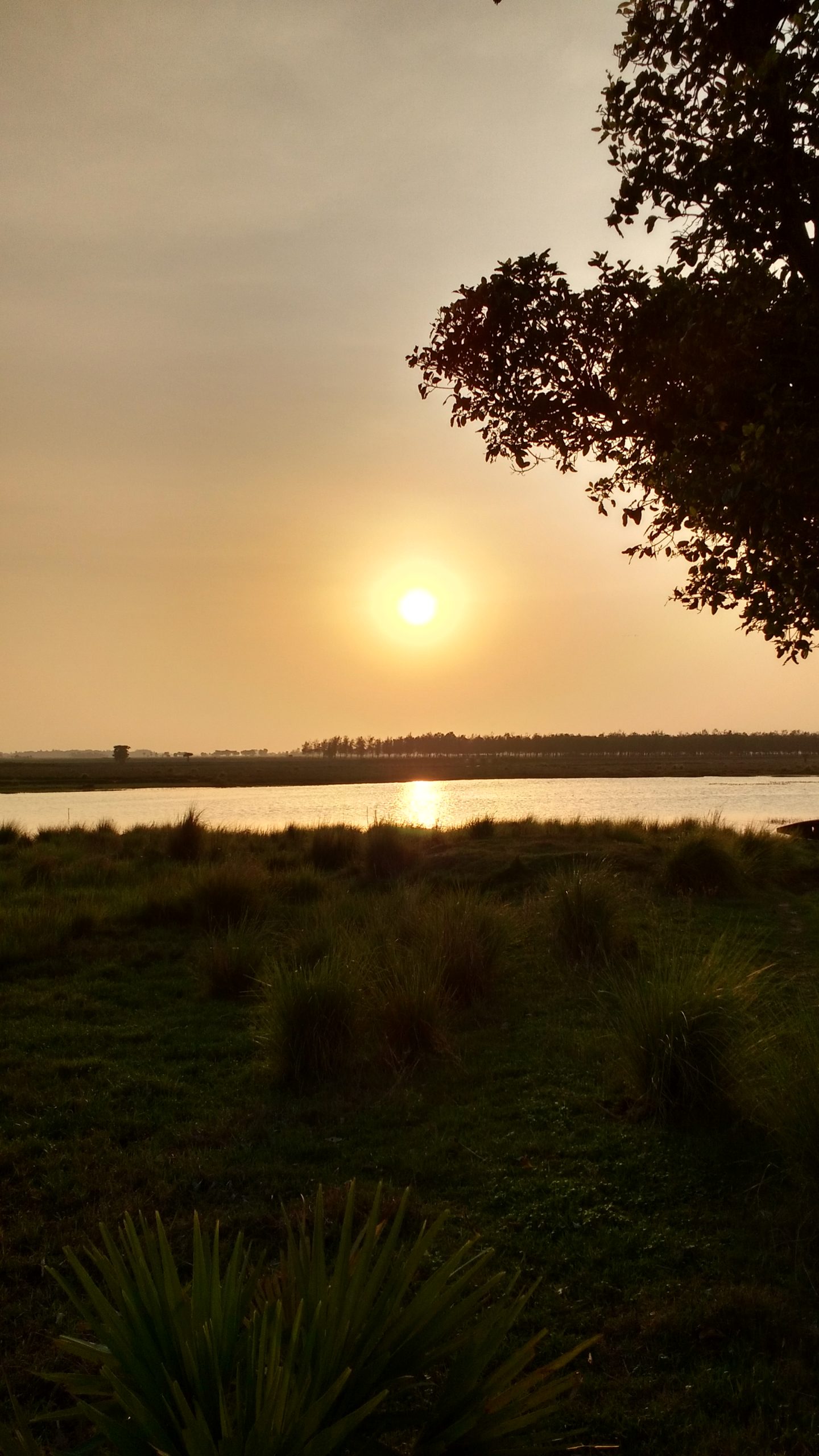 The_beautiful_sunset_of_Indian_village